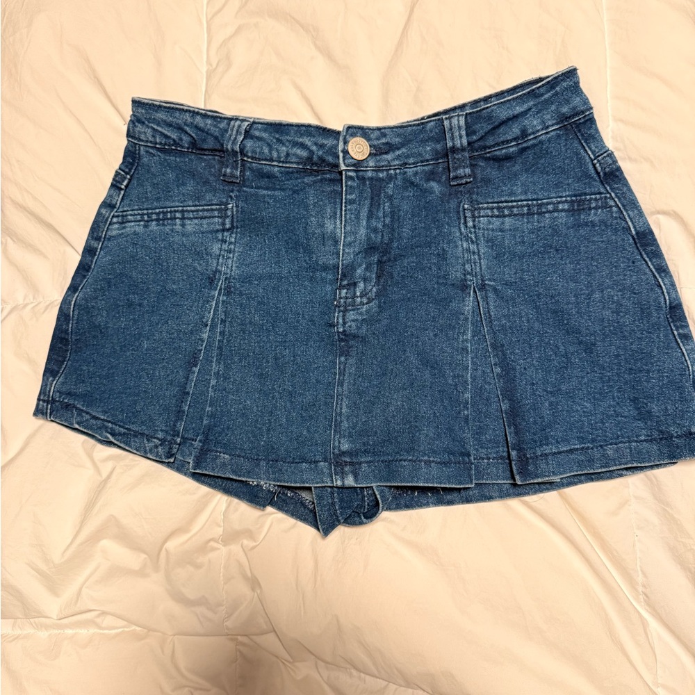 Love Cult Denim Skort